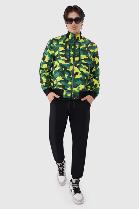 2.1 Graphic Technical Bomber Jacket