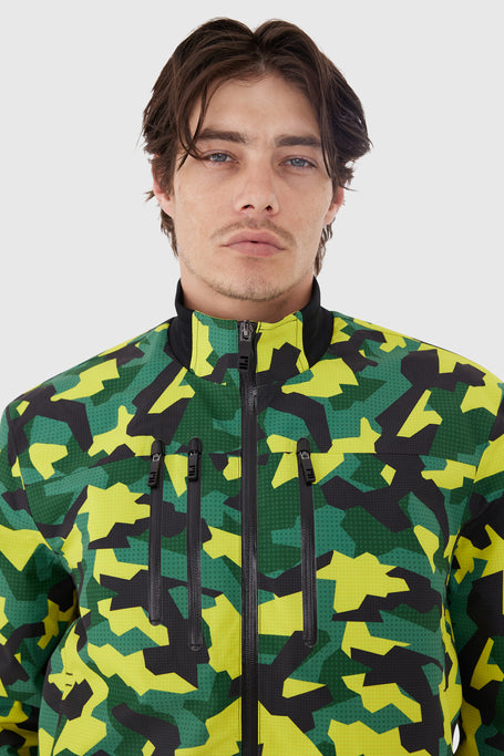 2.1 Graphic Technical Bomber Jacket