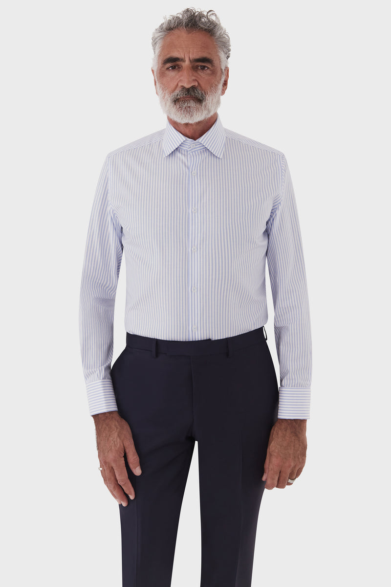 Jax French Slim Azore Stripe Farage