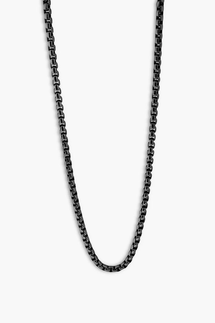 Necklace StainS IP Black