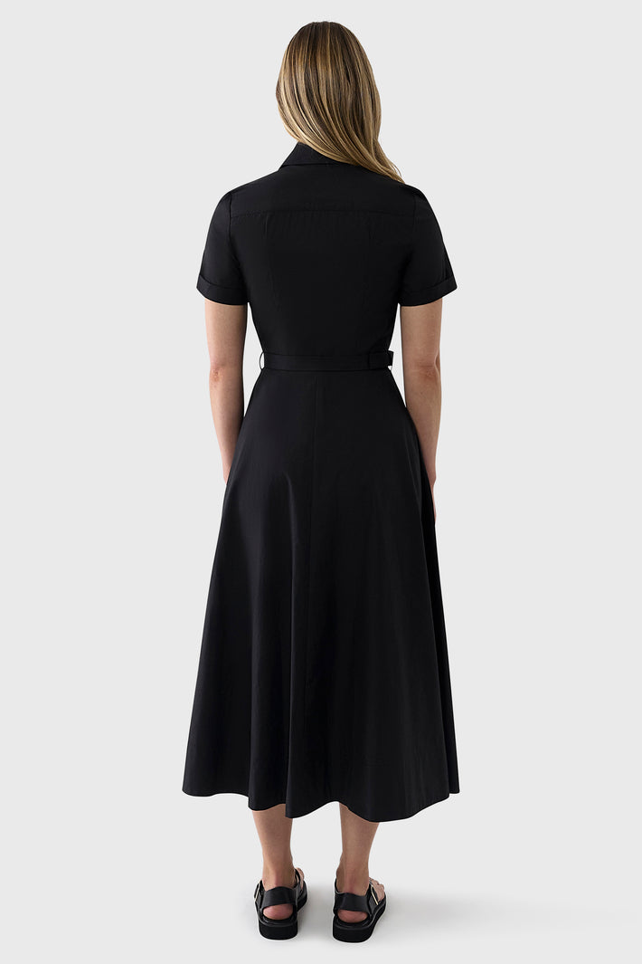 Cotton Shirtdress