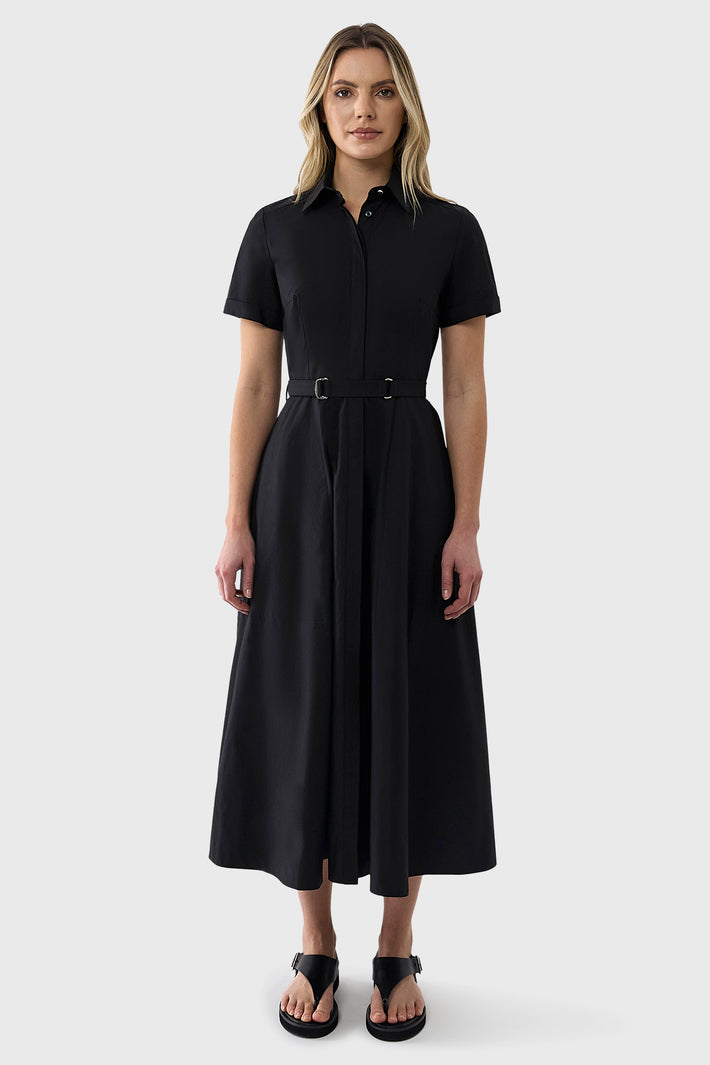 Cotton Shirtdress
