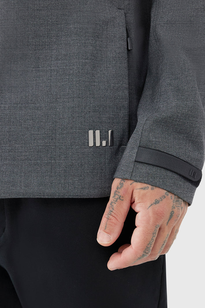 Woven Shield Hooded Jacket