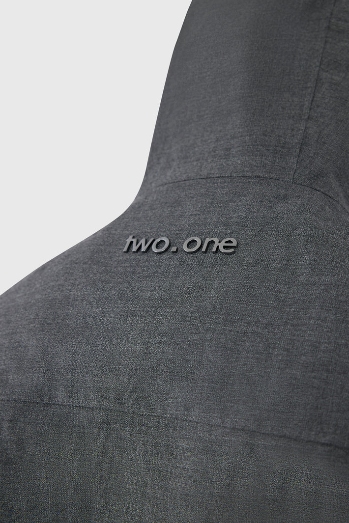 Woven Shield Hooded Jacket