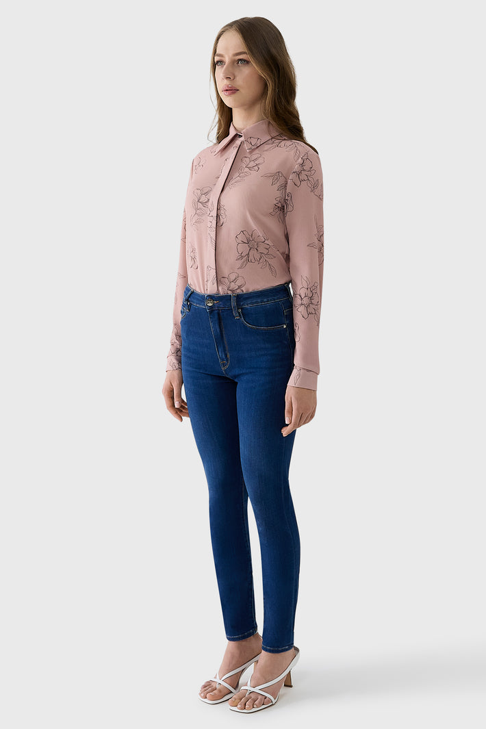 Summer Print Natalie Shirt