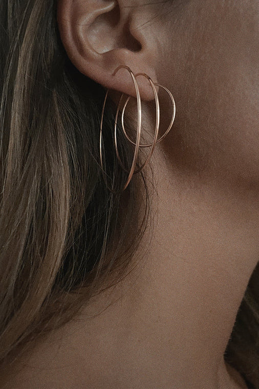 Vanrycke Margherita - Paire de Creole 30mm