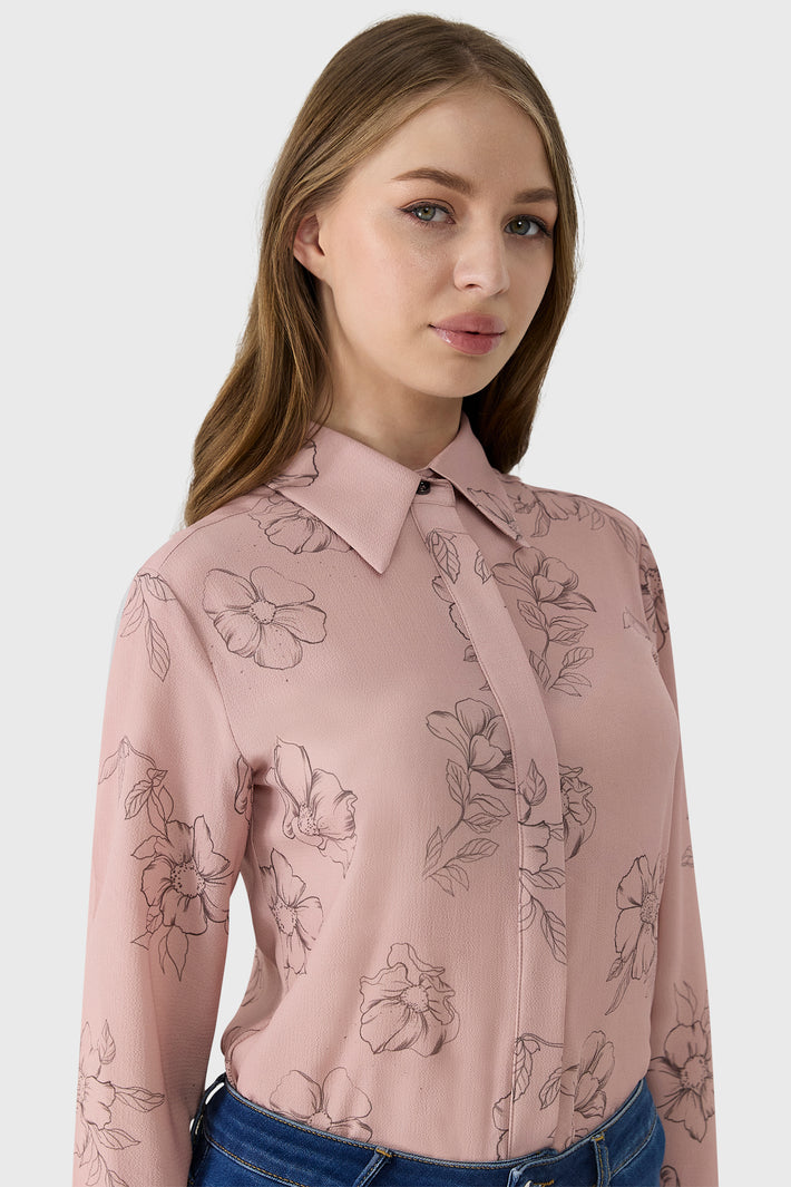 Summer Print Natalie Shirt