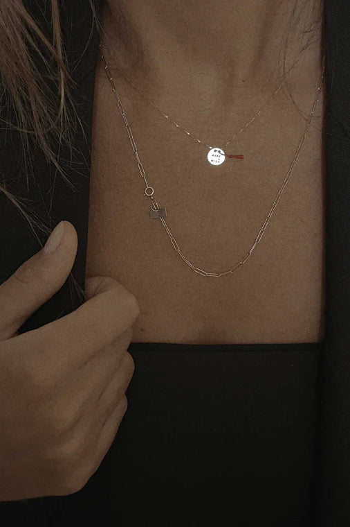 Make a Wish Necklace Rose Gold