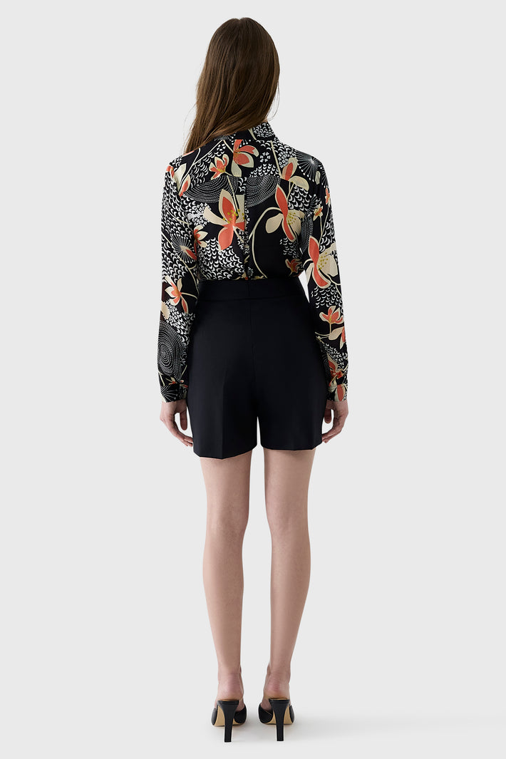 Abstract Floral Shirt