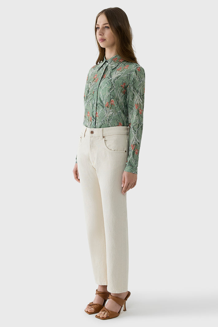Summer Print Natalie Shirt