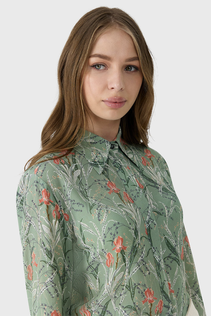 Summer Print Natalie Shirt