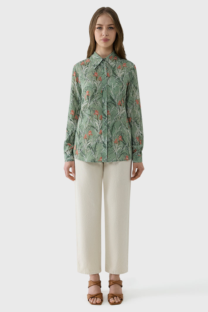 Summer Print Natalie Shirt