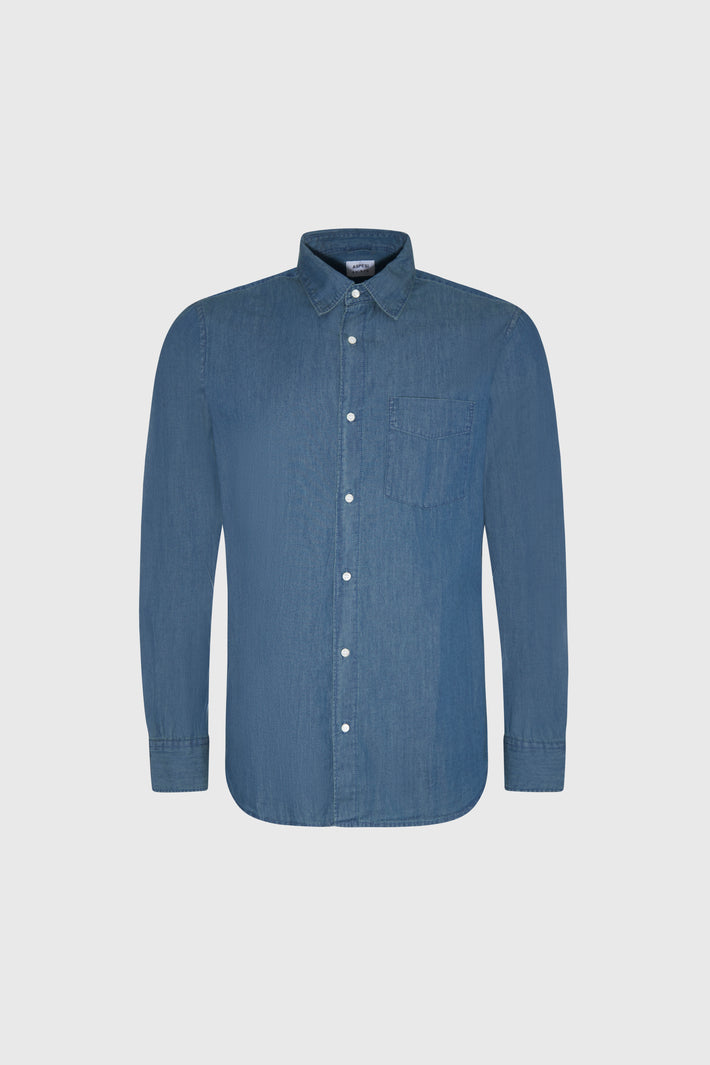 Aspesi. Denim Cotton Shirt