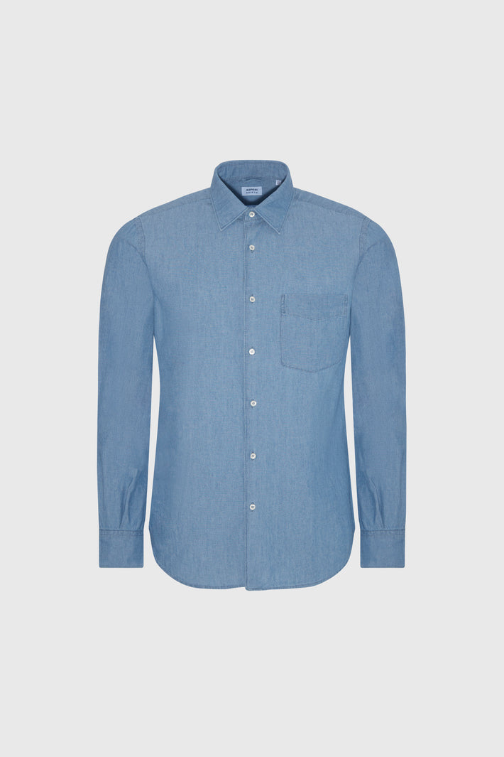Aspesi. Light Denim Shirt