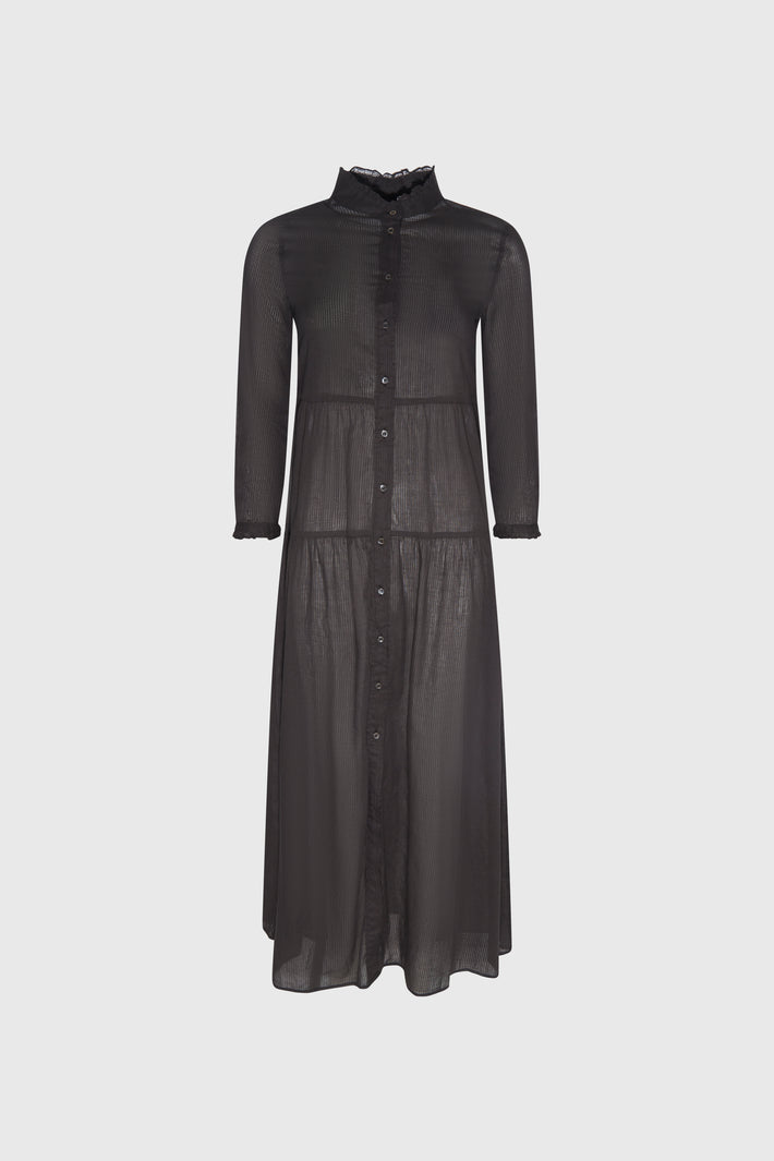 Aspesi. Nylon Layered Shirtdress
