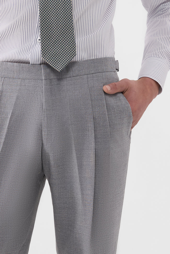 Mayfair Cuffed trouser Grey