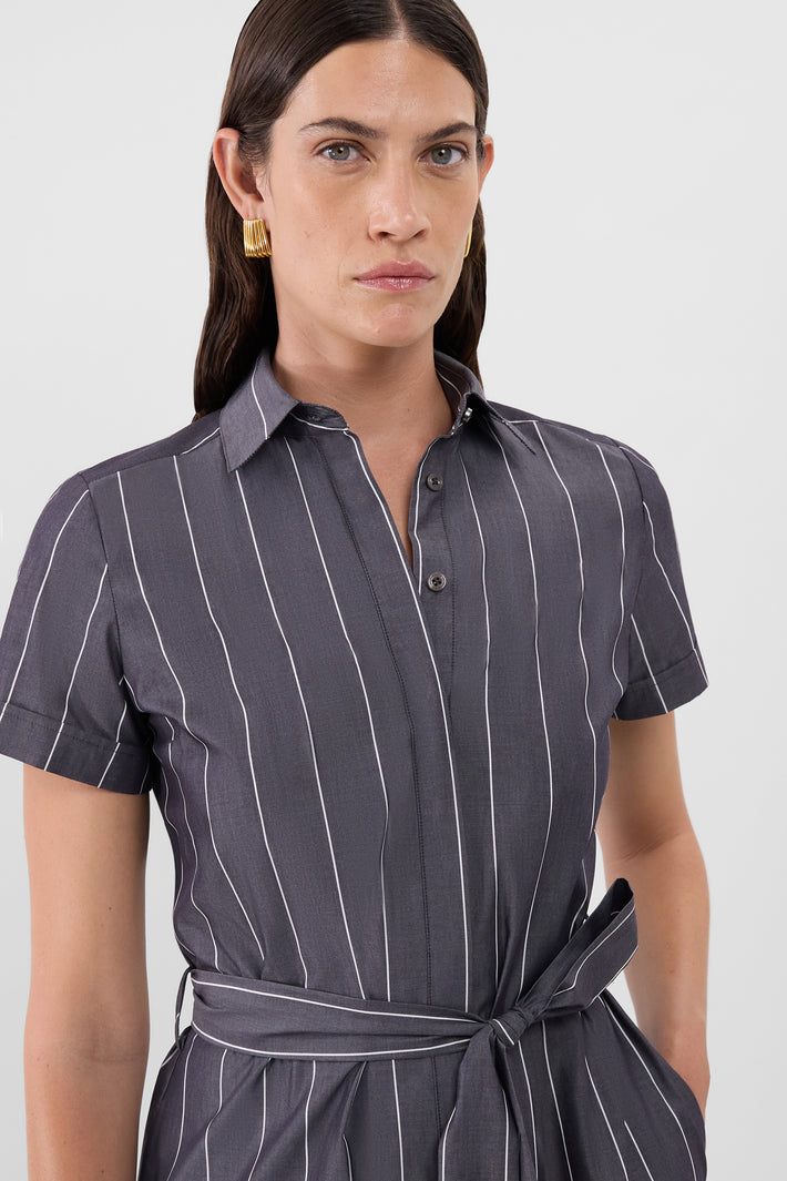 Alyce Stripe Shirtdress
