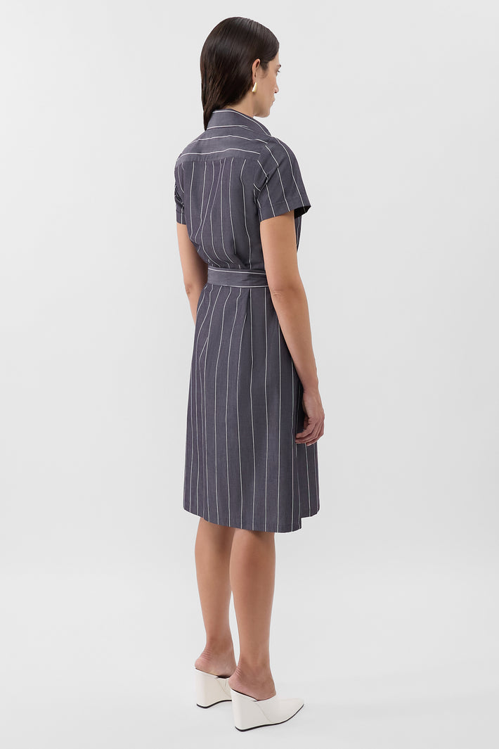 Alyce Stripe Shirtdress