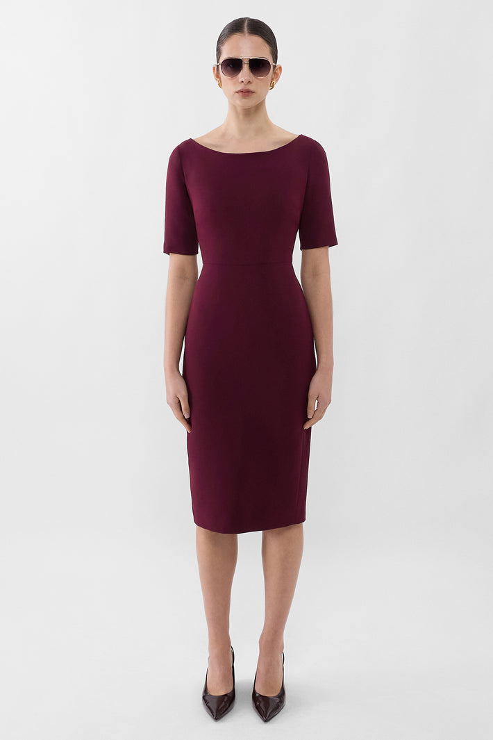 Signature Crepe Dress
