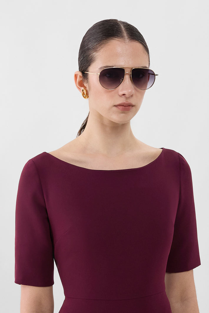 Signature Crepe Dress