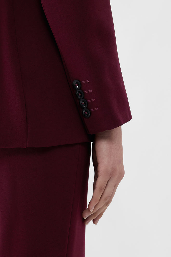 Signature Crepe DB Blazer