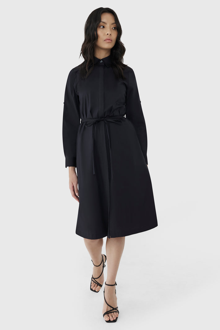 Olivia Cotton Shirtdress