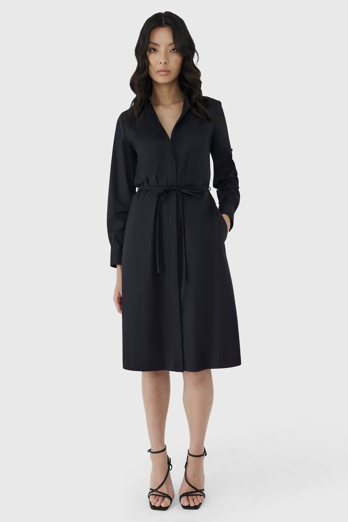 Olivia Cotton Shirtdress
