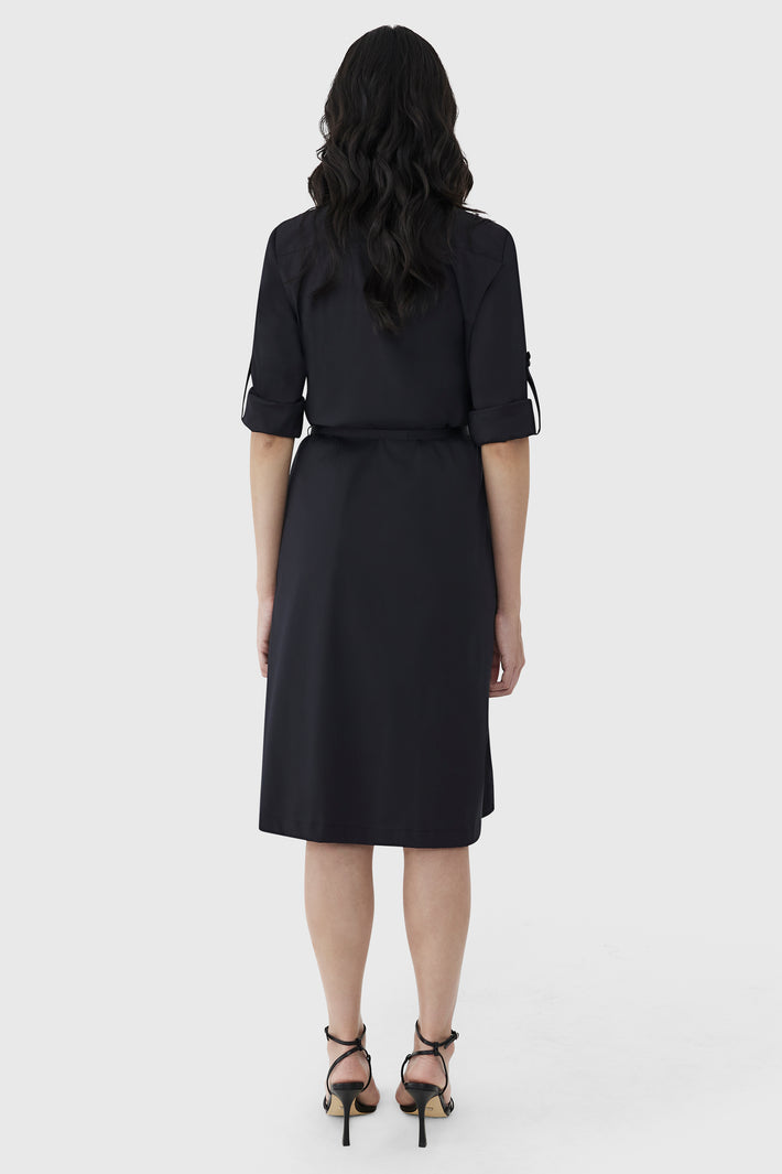 Olivia Cotton Shirtdress