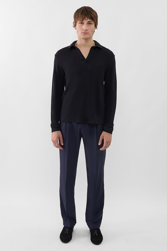 Classic Long Sleeve Polo