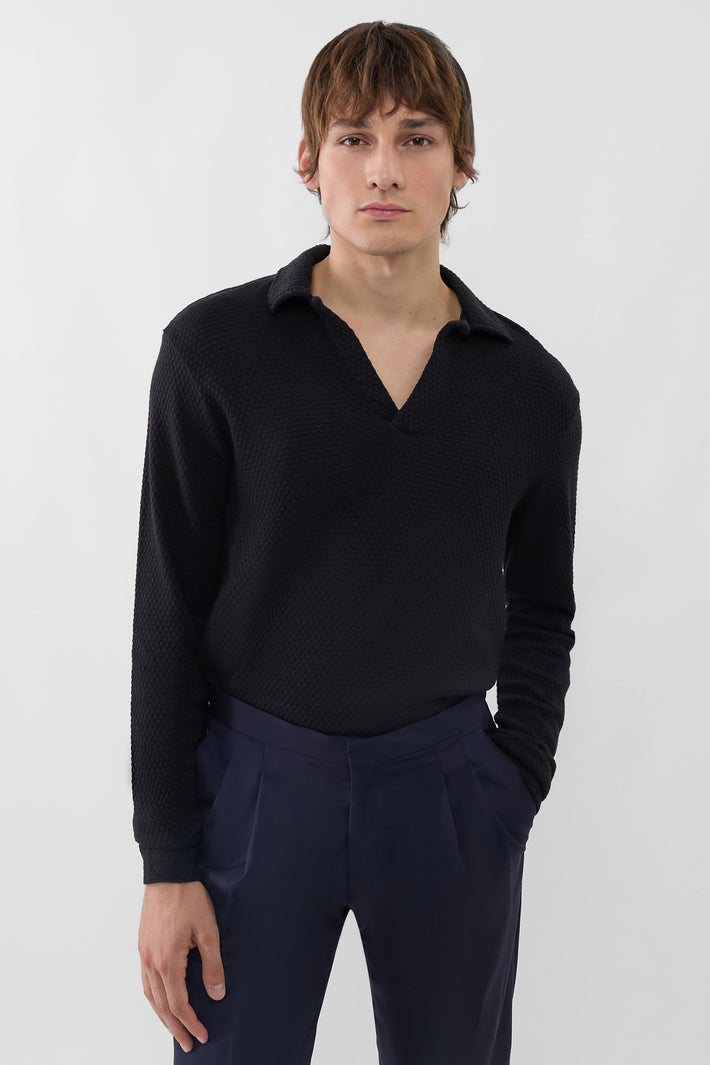 Classic Long Sleeve Polo