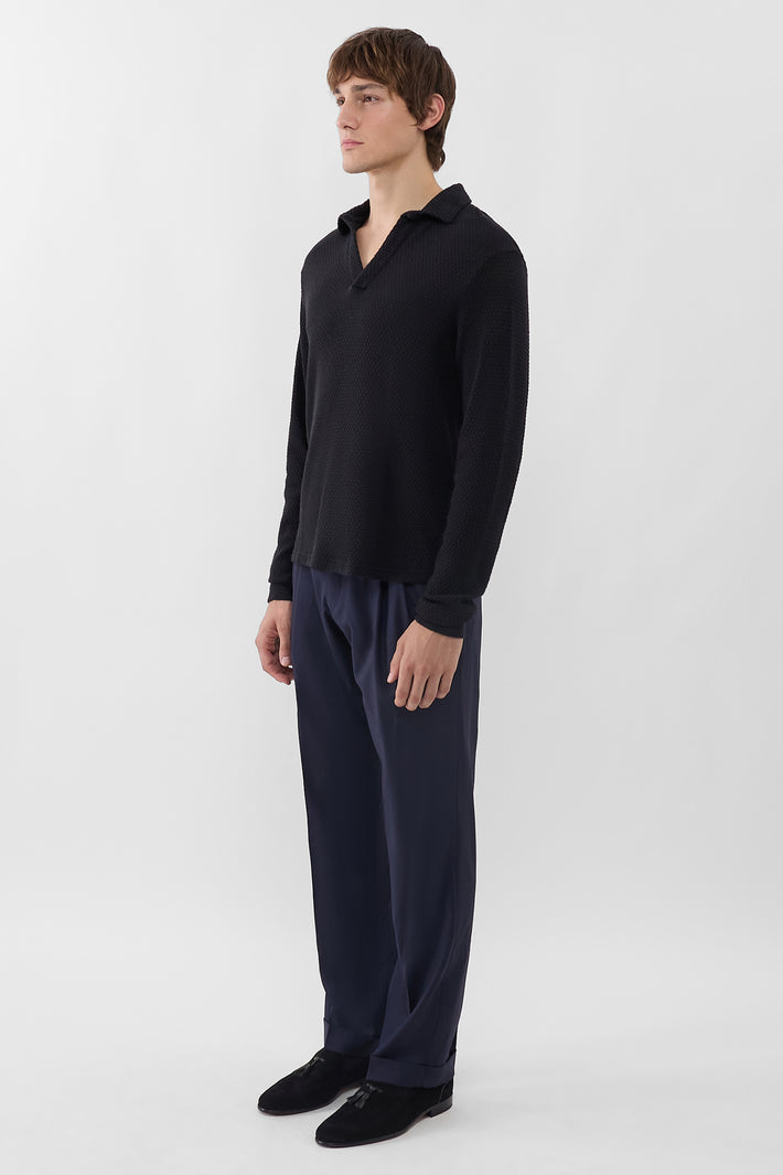 Classic Long Sleeve Polo