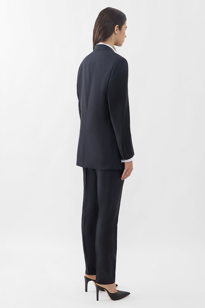 Fine Wool Oversized Blazer