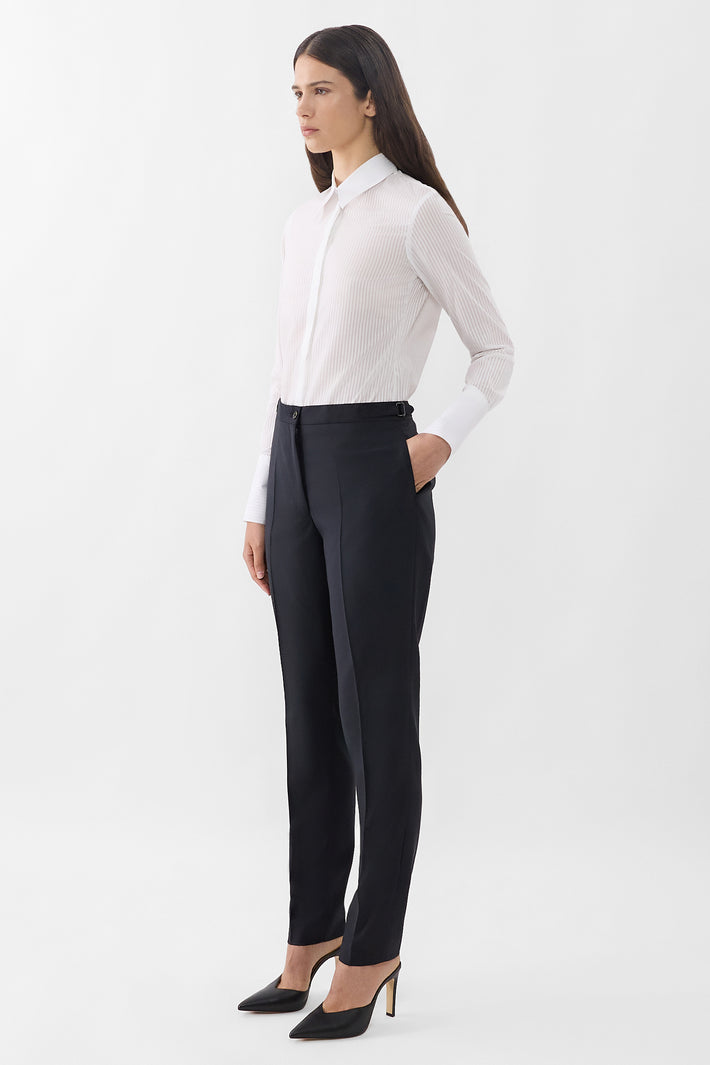 Fine Wool Slim Trouser
