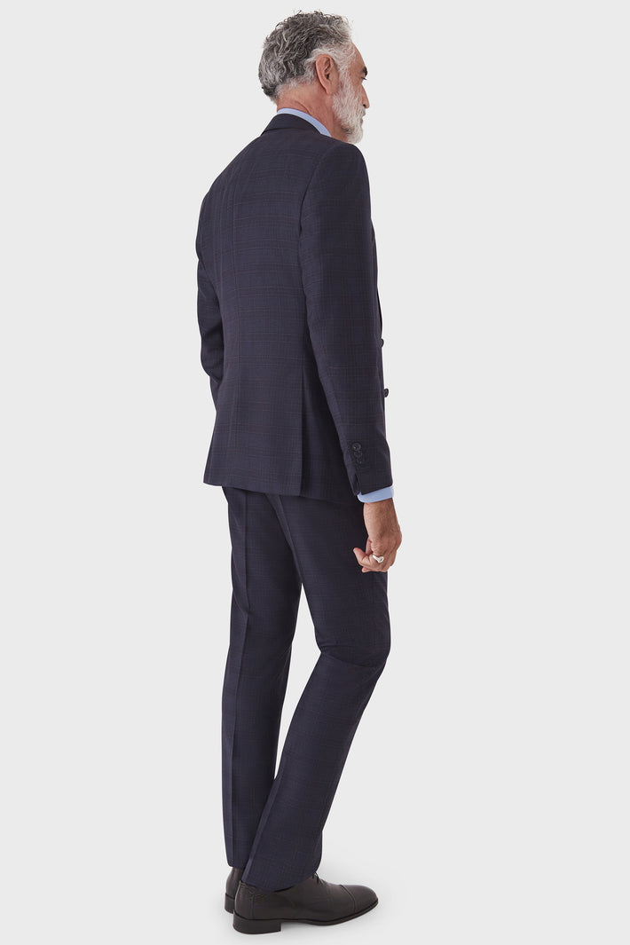 London C3W Suit Prince Check