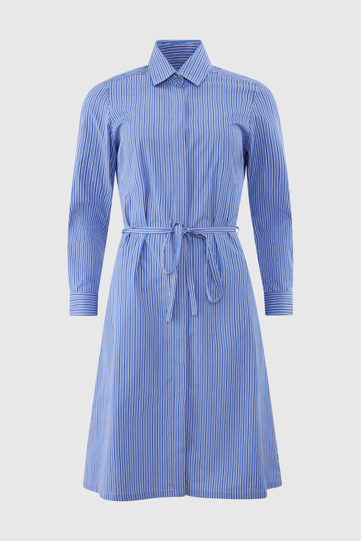 Olivia Double Stripe Shirtdress
