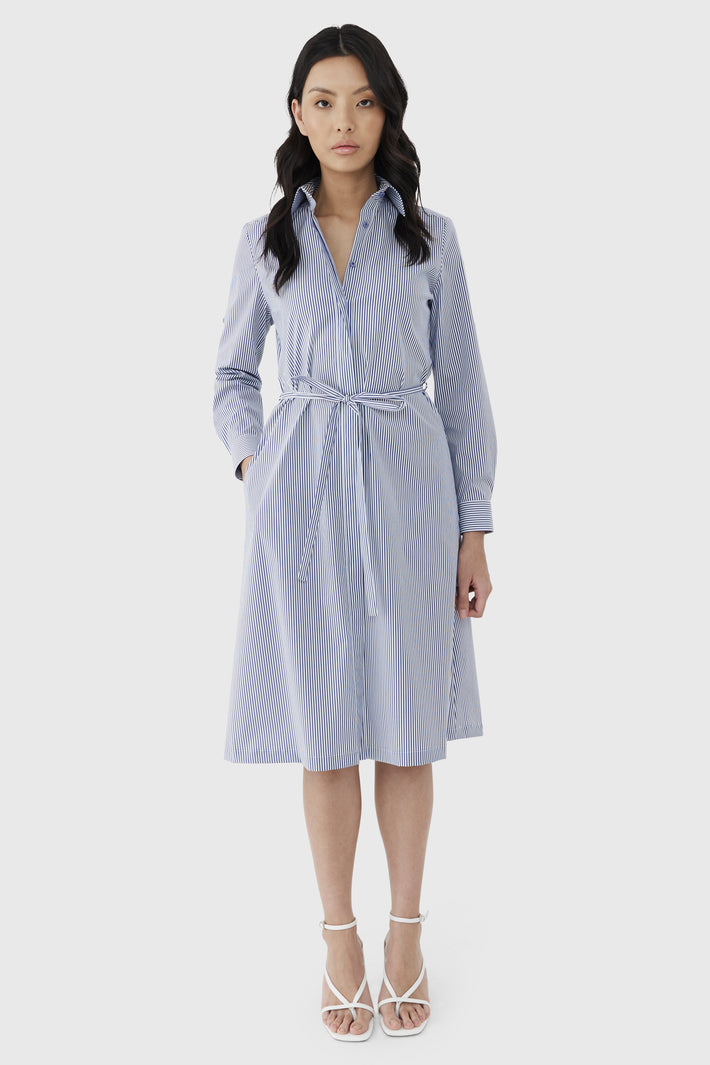 Olivia Cotton Shirtdress