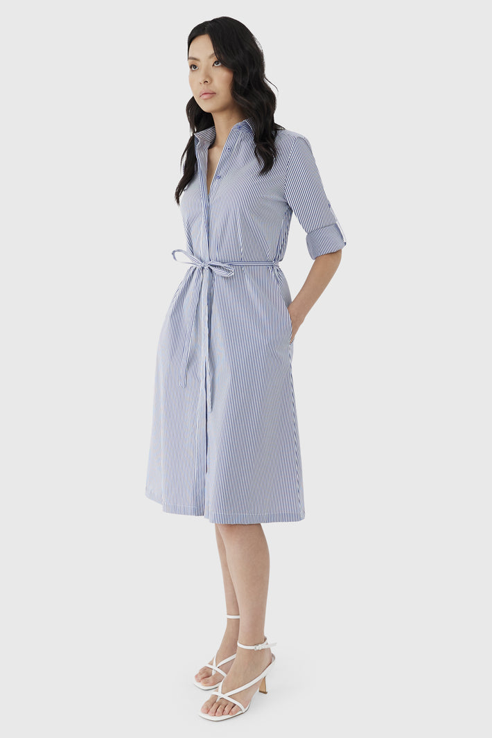Olivia Cotton Shirtdress