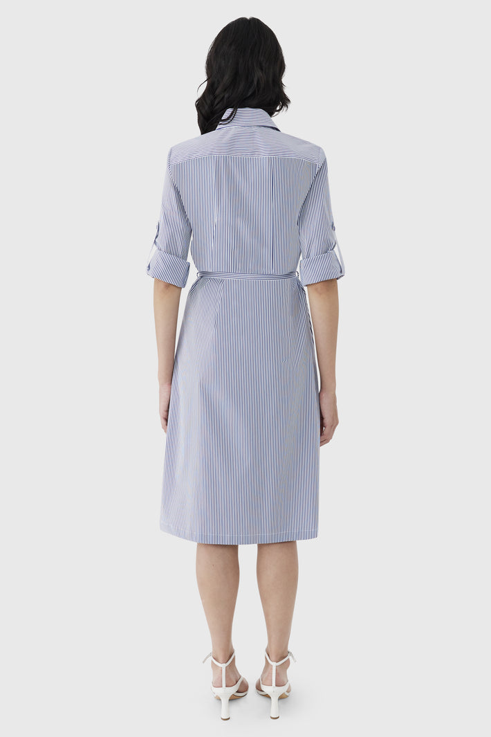 Olivia Cotton Shirtdress