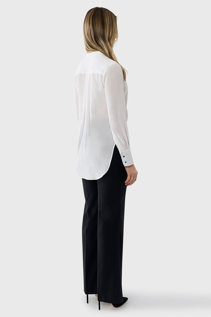 Silk Tuxedo Shirt
