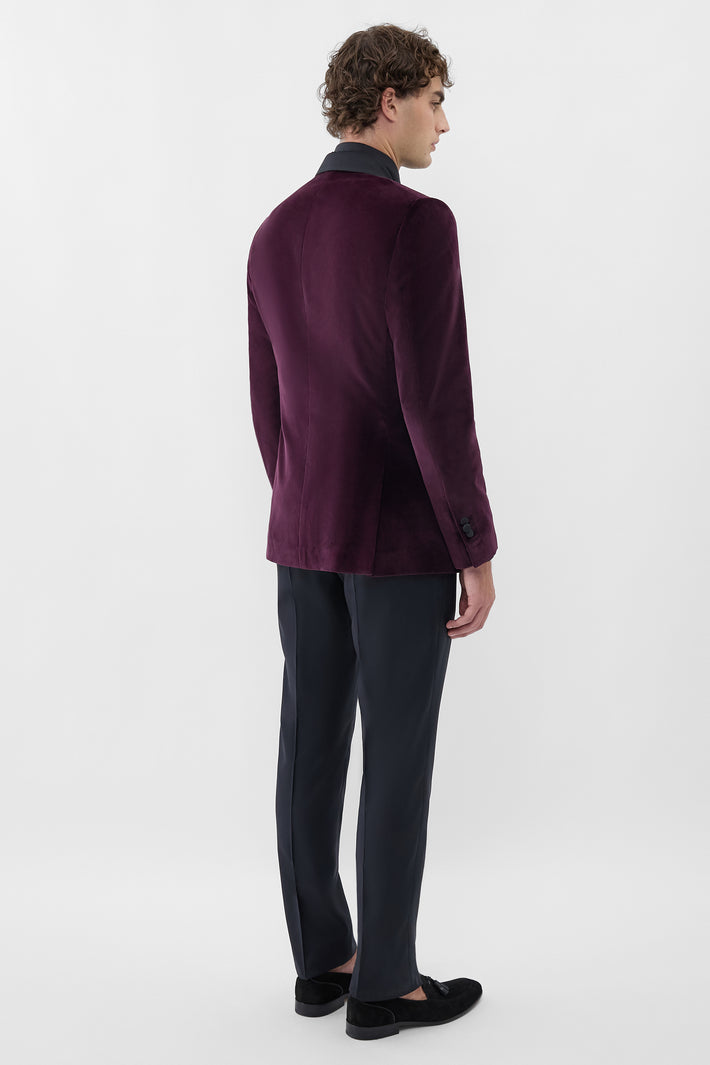 London Velvet Tuxedo Blazer