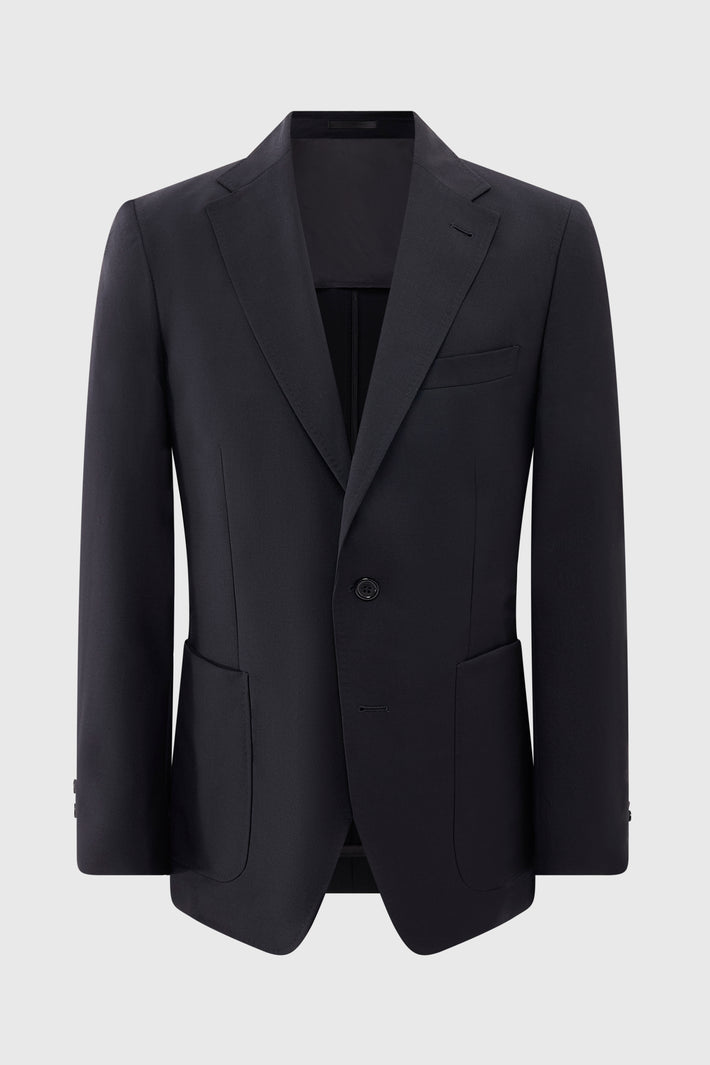 Signature Light Wool Textured Blazer