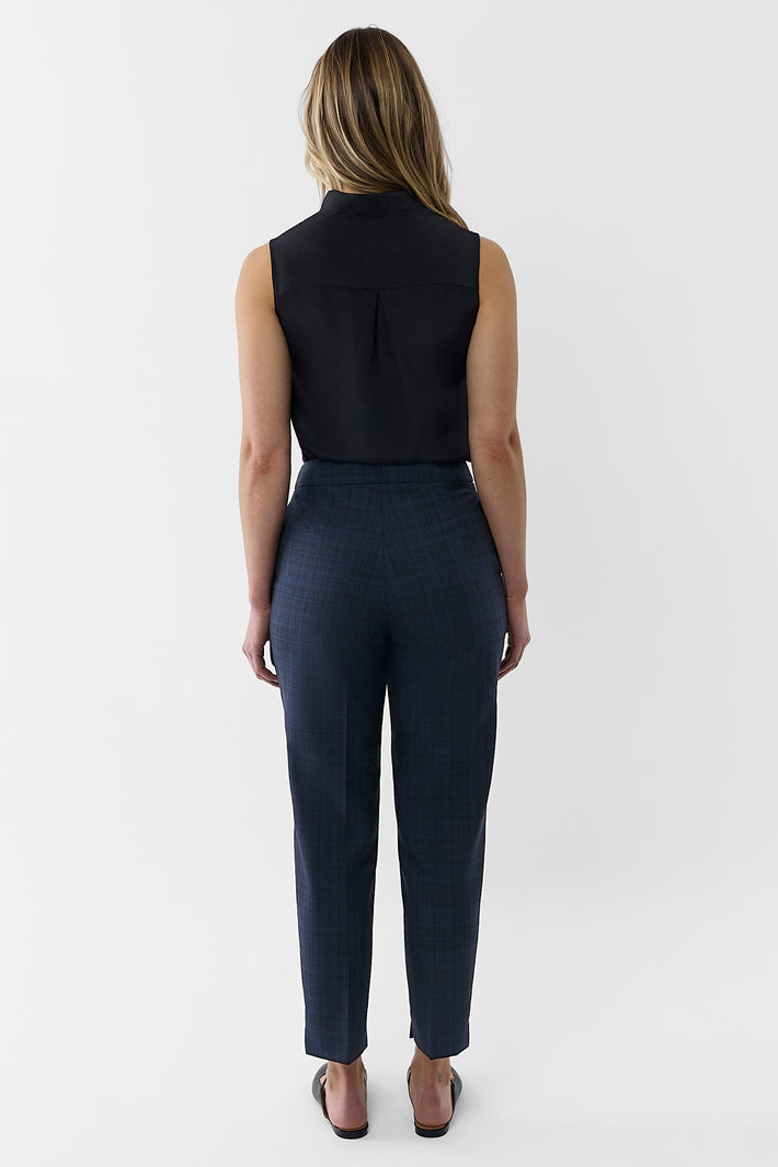 Check Slim Line Trouser