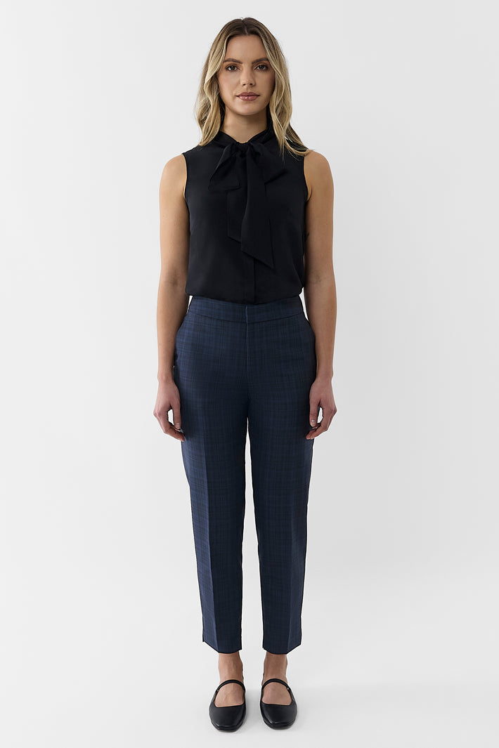 Check Slim Line Trouser