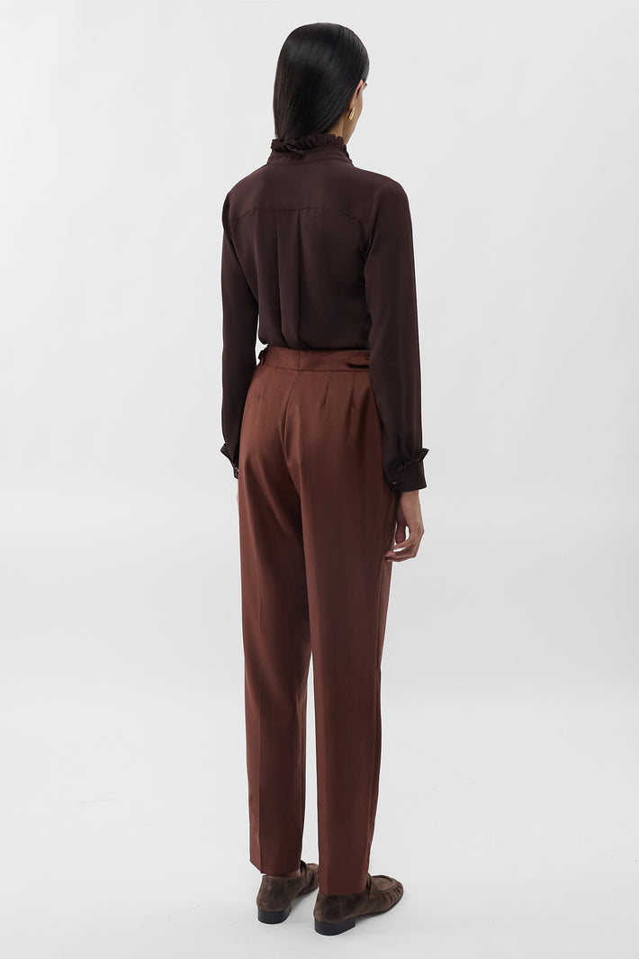 Double Ruffle Blouse