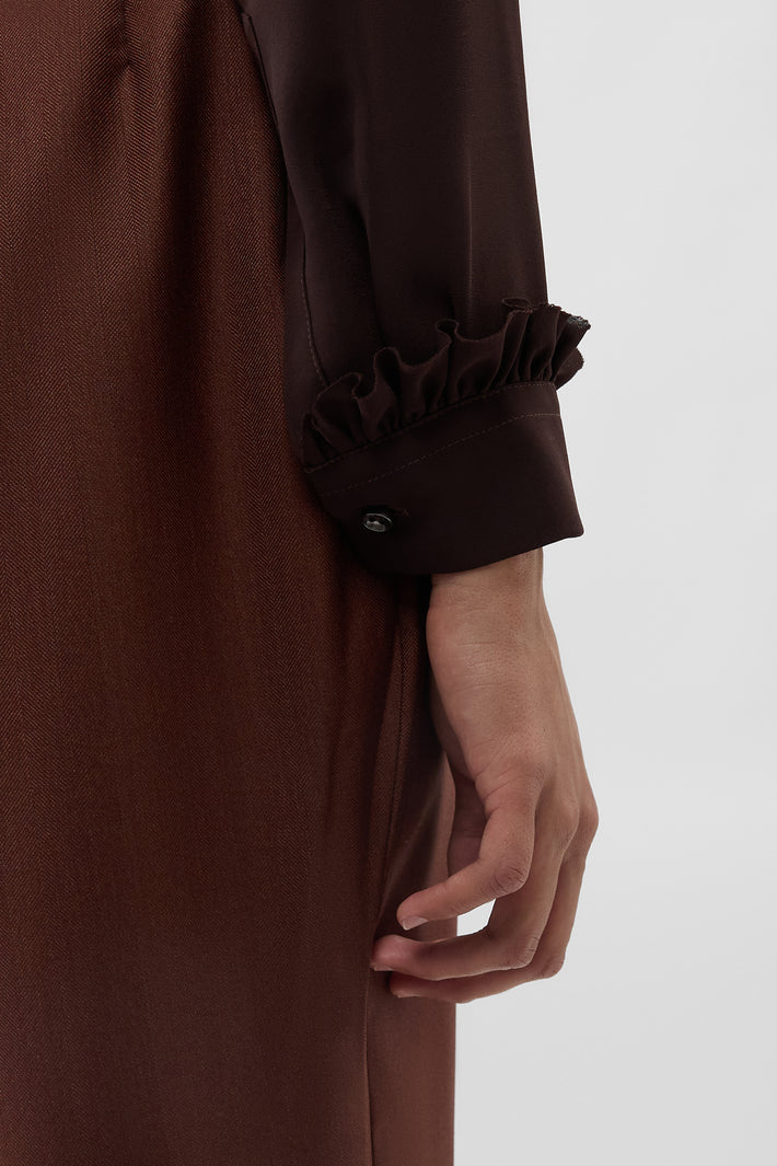 Double Ruffle Blouse
