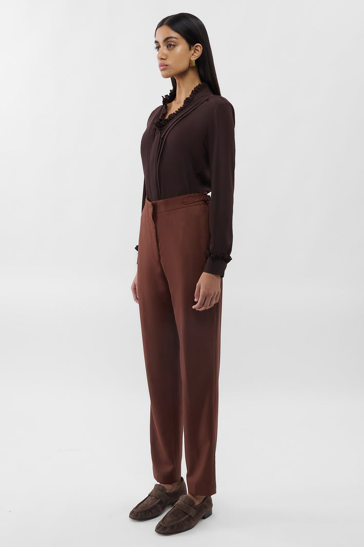 Double Ruffle Blouse