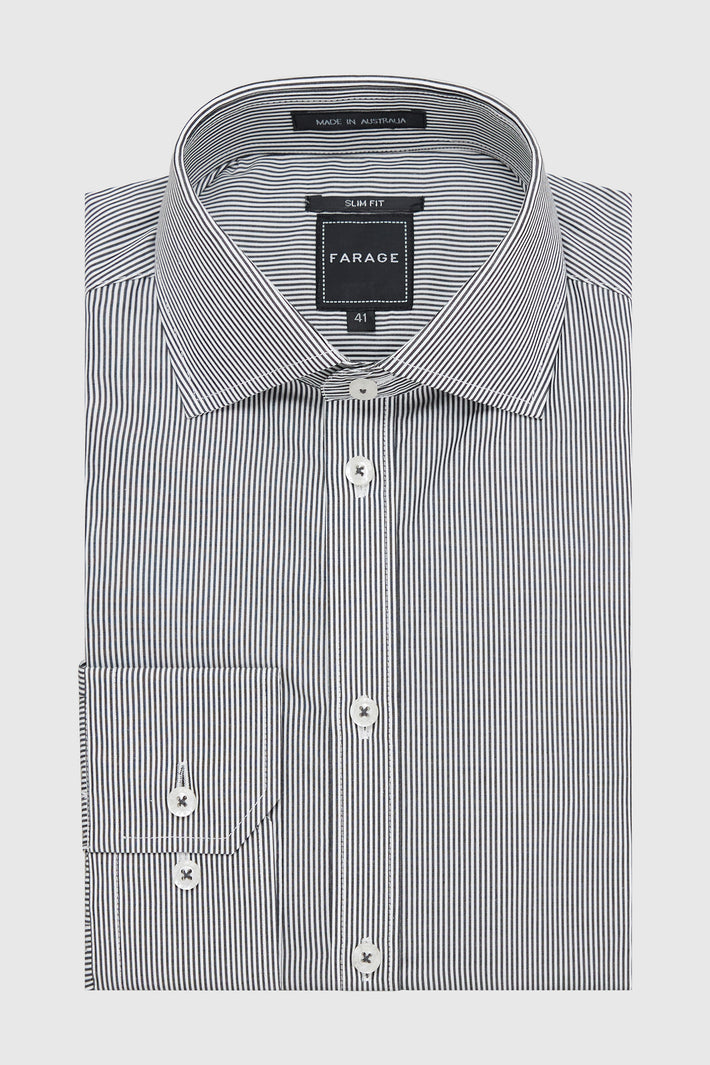 Jax Shirt Monza Charcoal