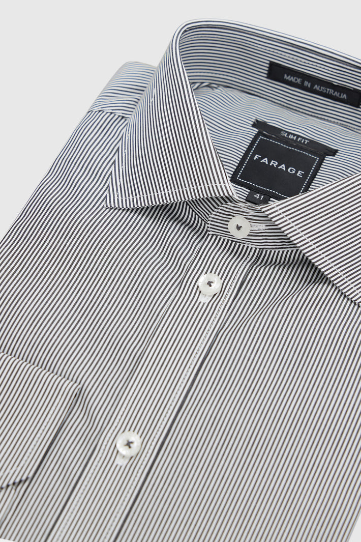 Jax Shirt Monza Charcoal