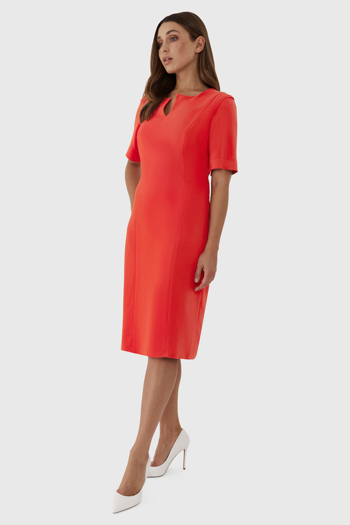 Leena Dress Coral