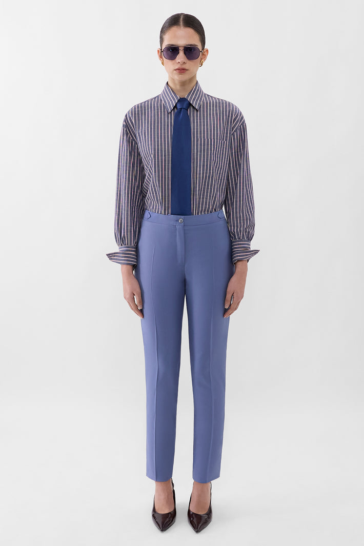 Fine Wool Slim Trouser